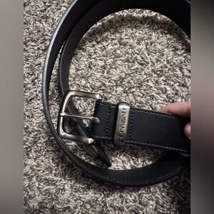 NWOT Carhartt black leather belt size 52